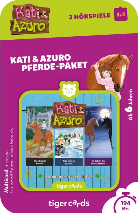 Produktbild Tigermedia Multicard - Kati & Azuro - Pferde-Paket
