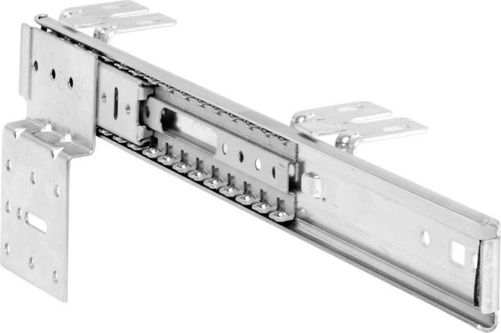 Actual product image Accuride 1319 Fitting set, length 350 mm, light chromatised steel