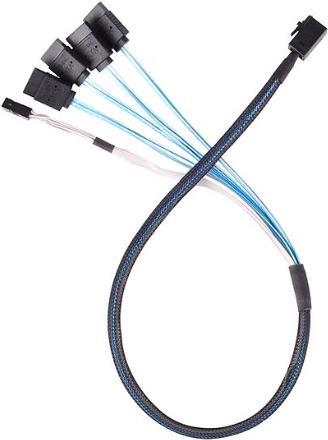 Produktbild Silverstone SST-CPS05-RE, SAS-HD Kabel, 12 Gb/s