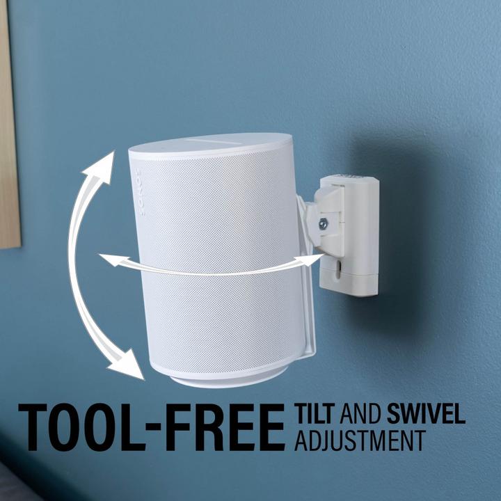 Produktbild Sanus WSWME12-W2 (1 Paar, Wandmontage, Drehbar, Neigbar)