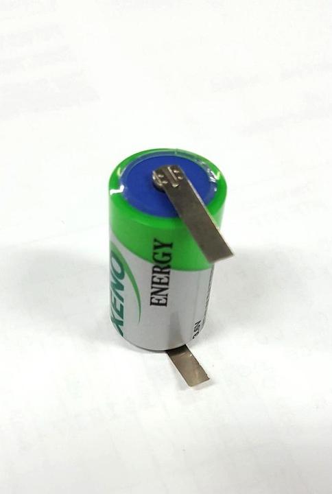 Xeno Li-Thionylchlorid-Batterie, 3,6 V, 1/2 AA, mit Lötfahnen (1 Stk., 1/2 AA)