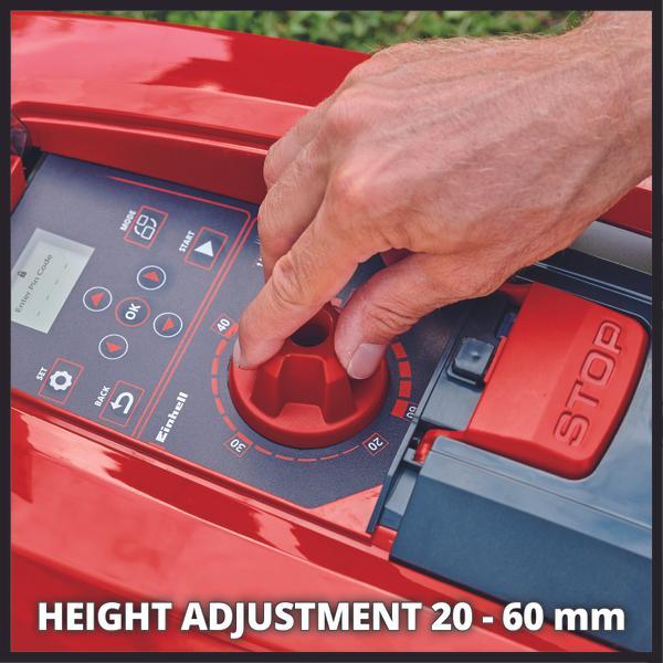 Productafbeelding Einhell Freelexo 500 LCD BT+ (500 m², Omtrekdraad)