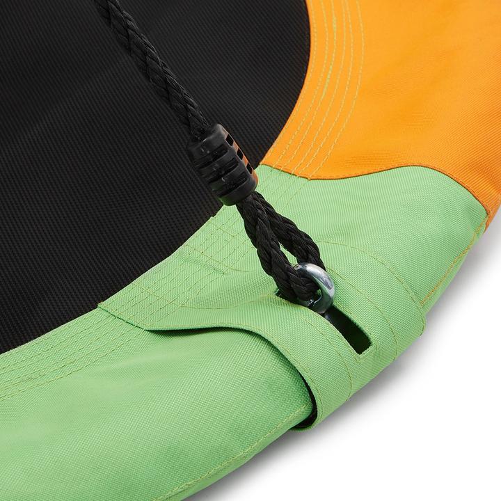 Actual product image Nils CAMP Stork's Nest Swing NB5003 Orange-Green 90 cm