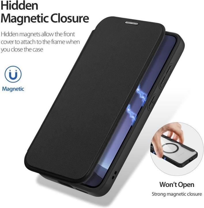 Actual product image Dux Ducis Skin X Pro Series Samsung Galaxy S25 Plus Cover - Black (Samsung Galaxy S25+)