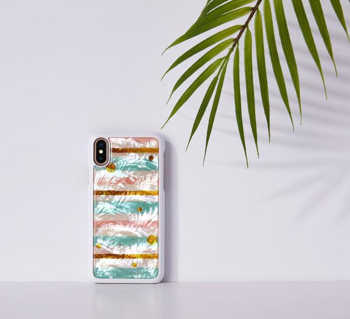 Produktbild Ikins SmartPhone case iPhone XS/S pop mint white (Apple iPhone XS)
