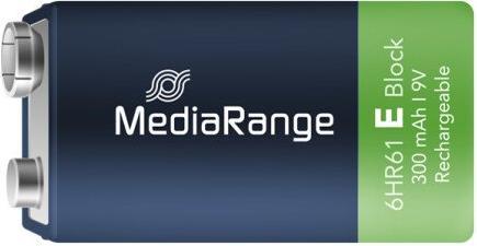 Produktbild MediaRange MRBAT124 (1 Stk., 6HR61, 300 mAh)