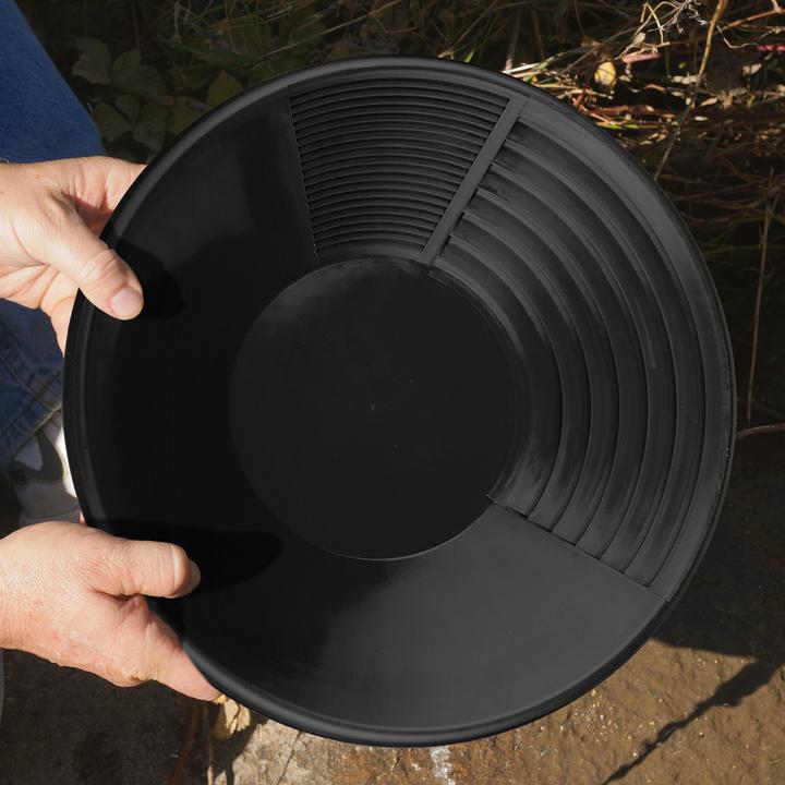 Actual product image Relaxdays 2x gold panning pan