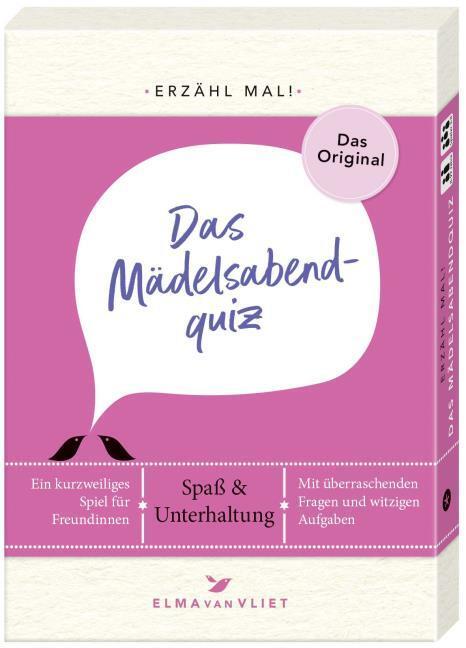 Tell us! The girls' night quiz (German)