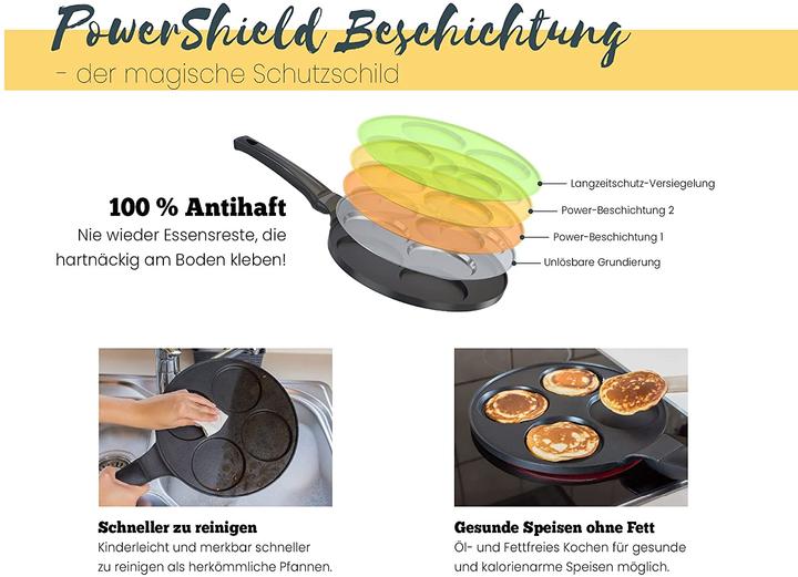 Produktbild Endusor Pancake Pfanne (26 cm, Bratpfanne, Aluminiumguss)