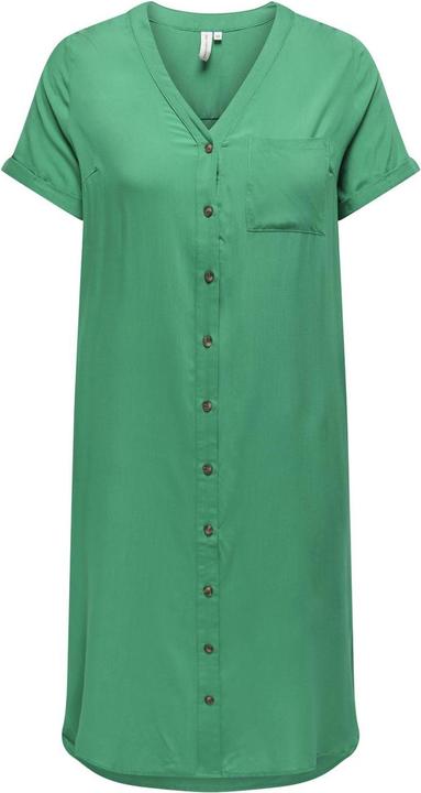 Only Locker geschnittenes Curvy Blusenkleid Hemdblusenkleid (46)