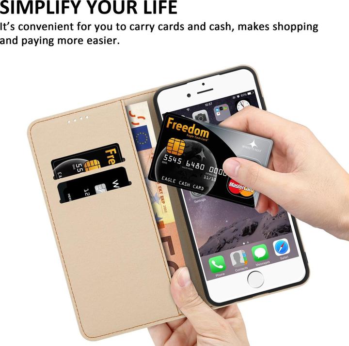 Immagine prodotto Cadorabo Copertina del libro con stampa (Apple iPhone 6 Plus)