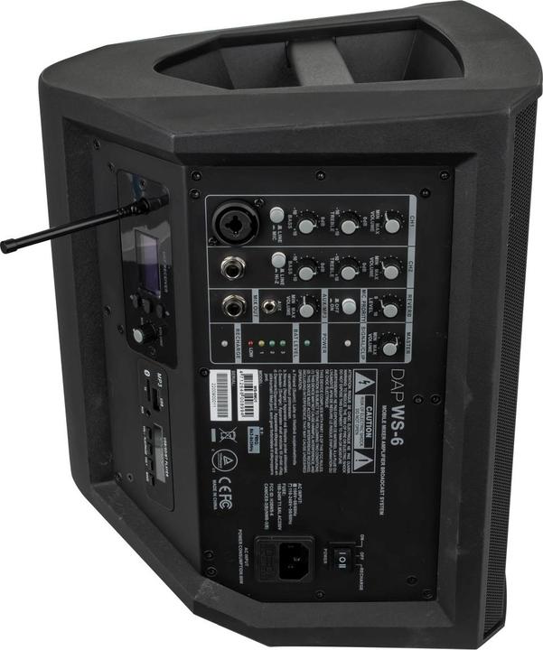 Image du produit DAP-Audio PSS-106 Enceinte Bluetooth MP3 sur batterie