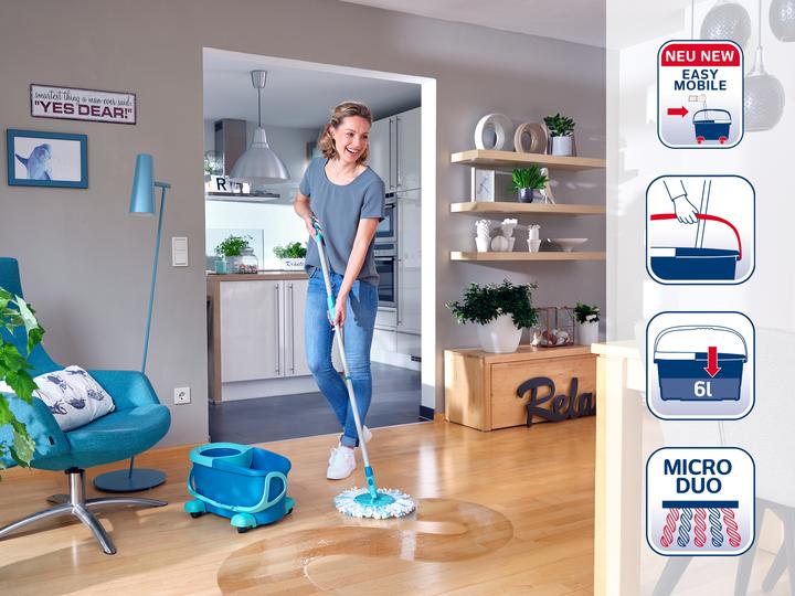 Actual product image Leifheit Set CLEAN TWIST Disc Mop Ergo Mobile (1 pcs.)