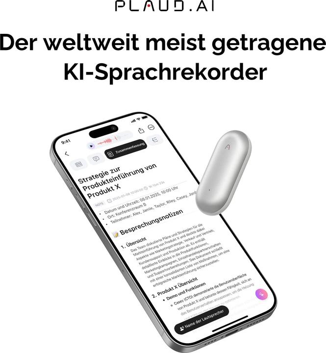 Productafbeelding Plaud OpmerkingPin (64 GB)
