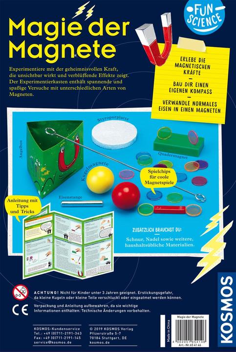 Image du produit Kosmos FunScience La magie des aimants