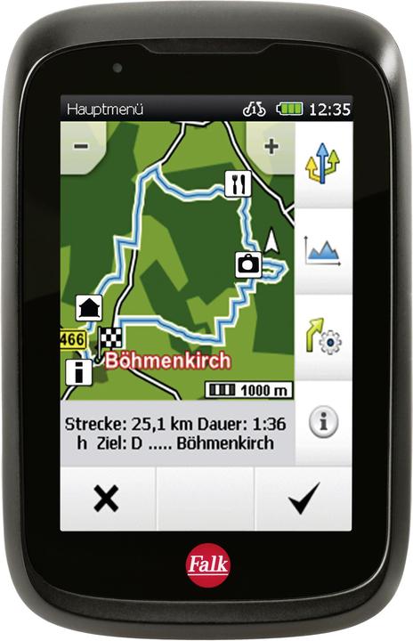 Image du produit Falk Ordinateur de vélo GPS Tiger Geo