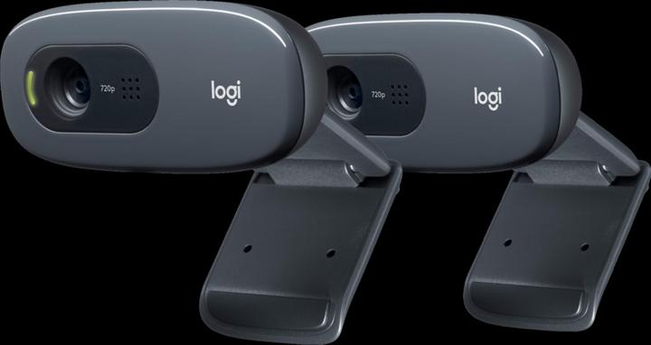 Actual product image Logitech C270 HD-Webcam Duo Pack
