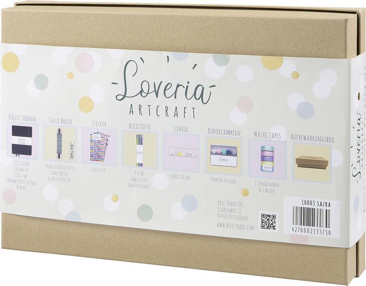 Produktbild Loveria Artcraft Bullet Journal Kreativ Set (Multicolor, 26 x)