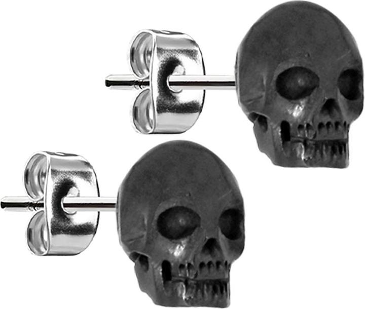 Actual product image Star Piercing Micro Labret internal thread black fan with crystals dark multicolour (Surgical steel 316L, Organic)