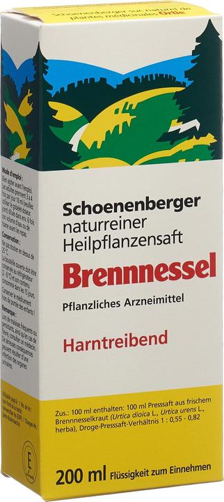 Produktbild Schönenberger Brennnessel Heilpflanzensaft Saft