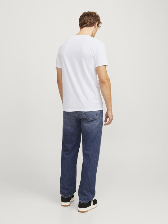 Immagine prodotto Jack & Jones Maglietta con scollo a V monocolore in confezione da 3 pezzi (XL)
