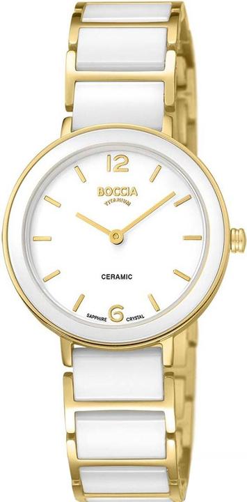 Boccia 3311-03 Damenuhr Ceramic Titanium 31mm 5ATM (Analoguhr)