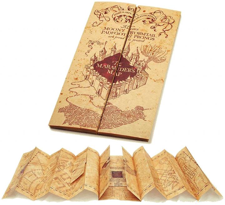 Produktbild Noble Collection Harry Potter Replik 1/1 Die Karte des Herumtreibers (Deutsch)