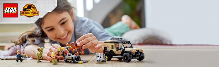 Produktbild LEGO Pyroraptor & Dilophosaurus Transport (76951, LEGO Jurassic World, LEGO Seltene Sets)