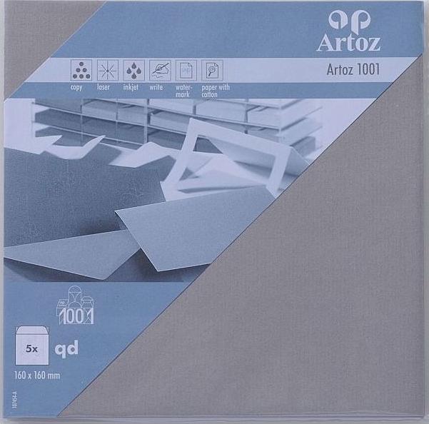 Produktbild Artoz 1001 Kuverts160 graph (16 x 16 cm, 5 x)