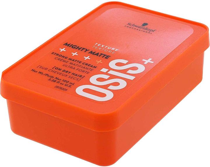 Immagine prodotto Schwarzkopf Professional OSIS+ Texture Mighty Matte Crema Opaca Forte (Cera per capelli, 100 ml)