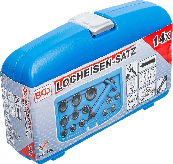 Actual product image BGS Jeu de pointeaux | 5 - 35 mm | 14 pièces