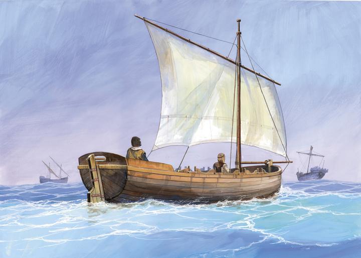 Image du produit Carson 1:72 Bateau de vie médiéval