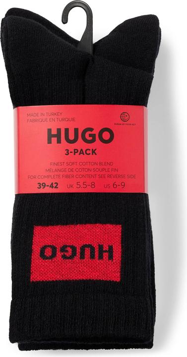 Actual product image HUGO 3p Qs Rib Label Cc (pack of 3, 39 - 42)