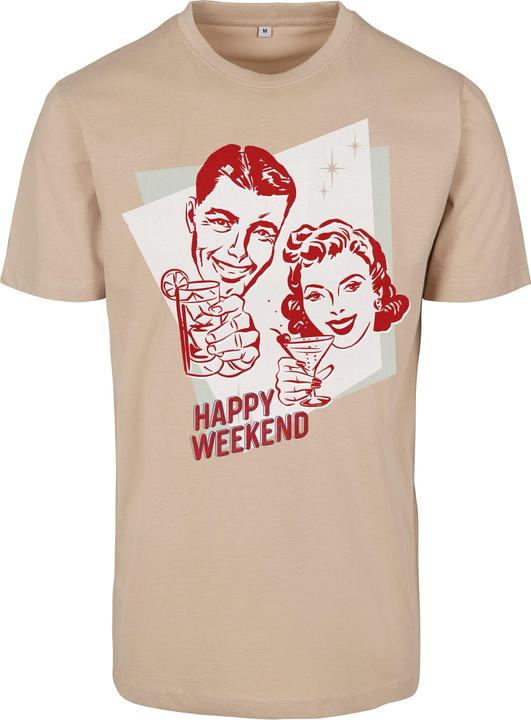 Actual product image Merchcode Ladies Happy Weekend Tee (XS)