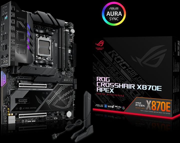 Productafbeelding ASUS Rog Crosshair X870e Apex (AM5, AMD X870, ATX)