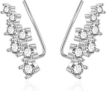 Immagine prodotto Agato Orecchini lunghi in argento con zirconi Agt-E049vw