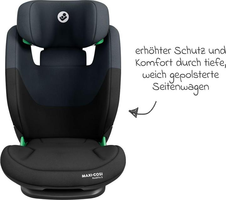 Actual product image Maxi-Cosi Mc Rodifix S I Size Tonal Black (Child seat, ECE R129/i-Size Standard)