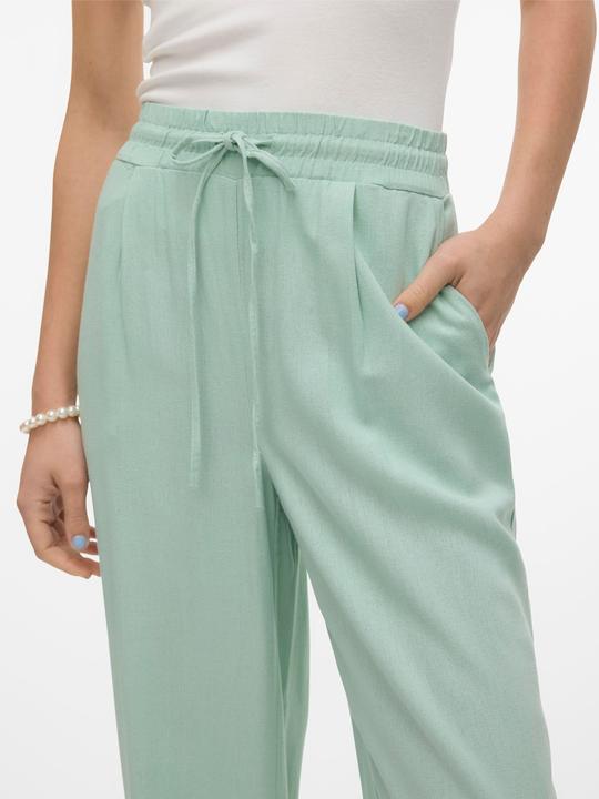 Image du produit Vero Moda VMJESMILO Pantalon à taille moyenne Pantalon à coupe large (S)