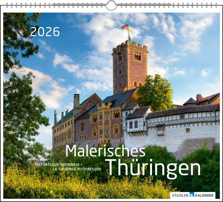 Produktbild Malerisches Thüringen 2026 (Harter Einband, Deutsch, Französisch, Englisch)