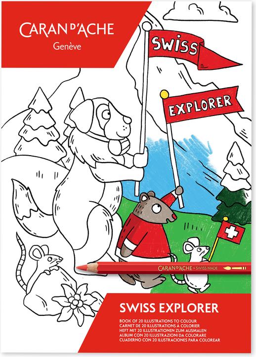 Image du produit Caran d'Ache Swiss Explorer Malbuch