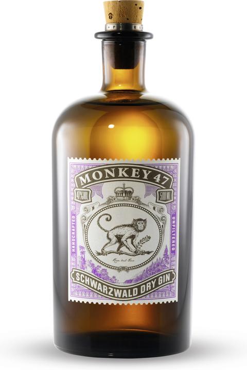 Actual product image Monkey 47 Black Forest Dry Gin (1 x 50 cl)