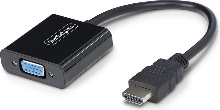 Produktbild StarTech Adap HDMI to VGA Adapter, 1080p (HDMI, 23.40 cm)