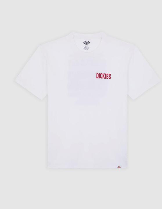 Dickies Slacks Rally Ss Tee White (L)