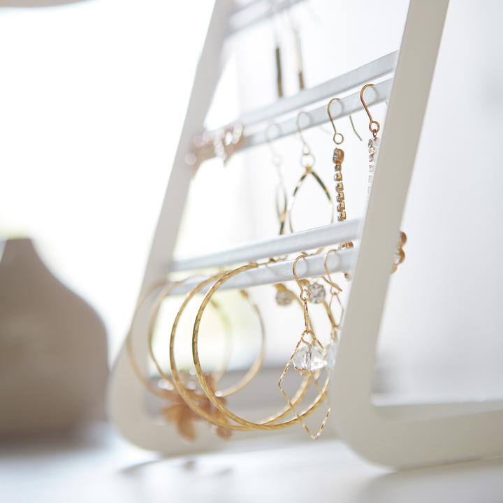 Actual product image Yamazaki TOWER earring stand