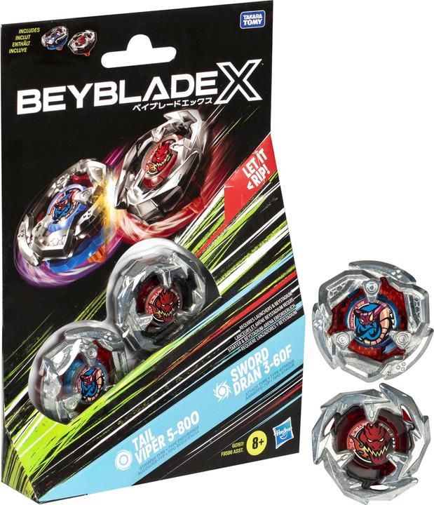Immagine prodotto Hasbro X Tail Viper 5-80O & Sword Dran 3-60F