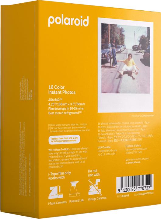 Actual product image Polaroid Color I-Type (Now, OneStep+)