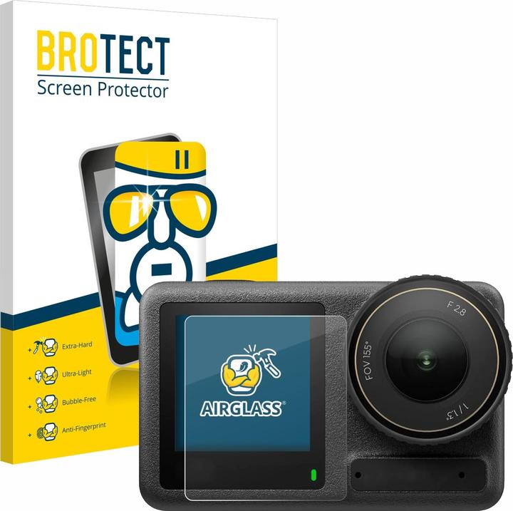 BROTECT AirGlass Panzerglasfolie (Osmo Action 4)