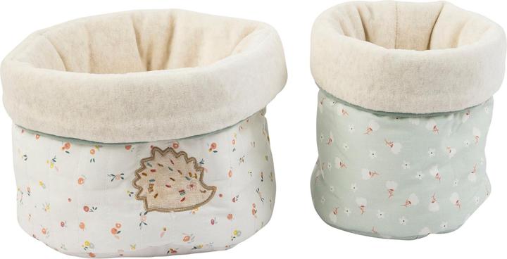 Nattou Set di 2 cesti decorativi Mila, Lana e Zoë