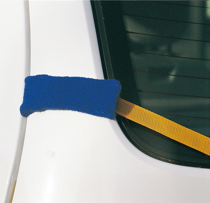 Actual product image Mottez Car body protection for bicycle carrier (Black)