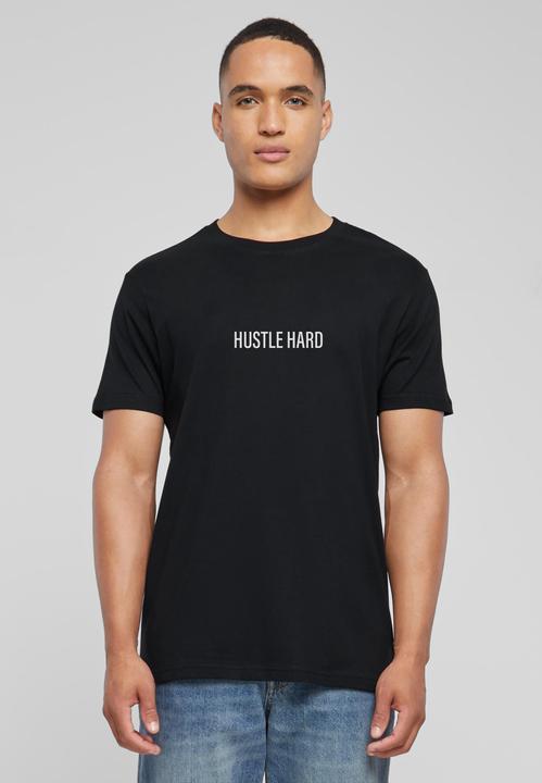 Actual product image Mister Tee Hustle Wording EMB Tee - 159811 (XS)